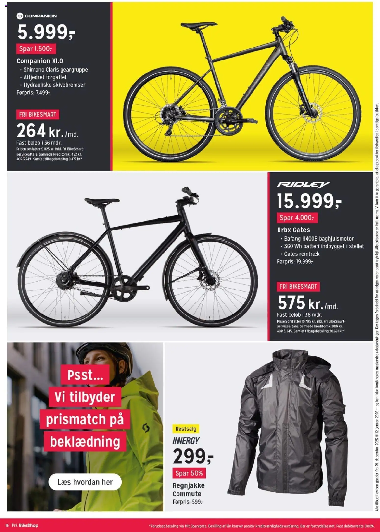 Fri BikeShop tilbudsavis – gyldig fra 29.12.2025 | Side: 18 | Produkter: Batteri