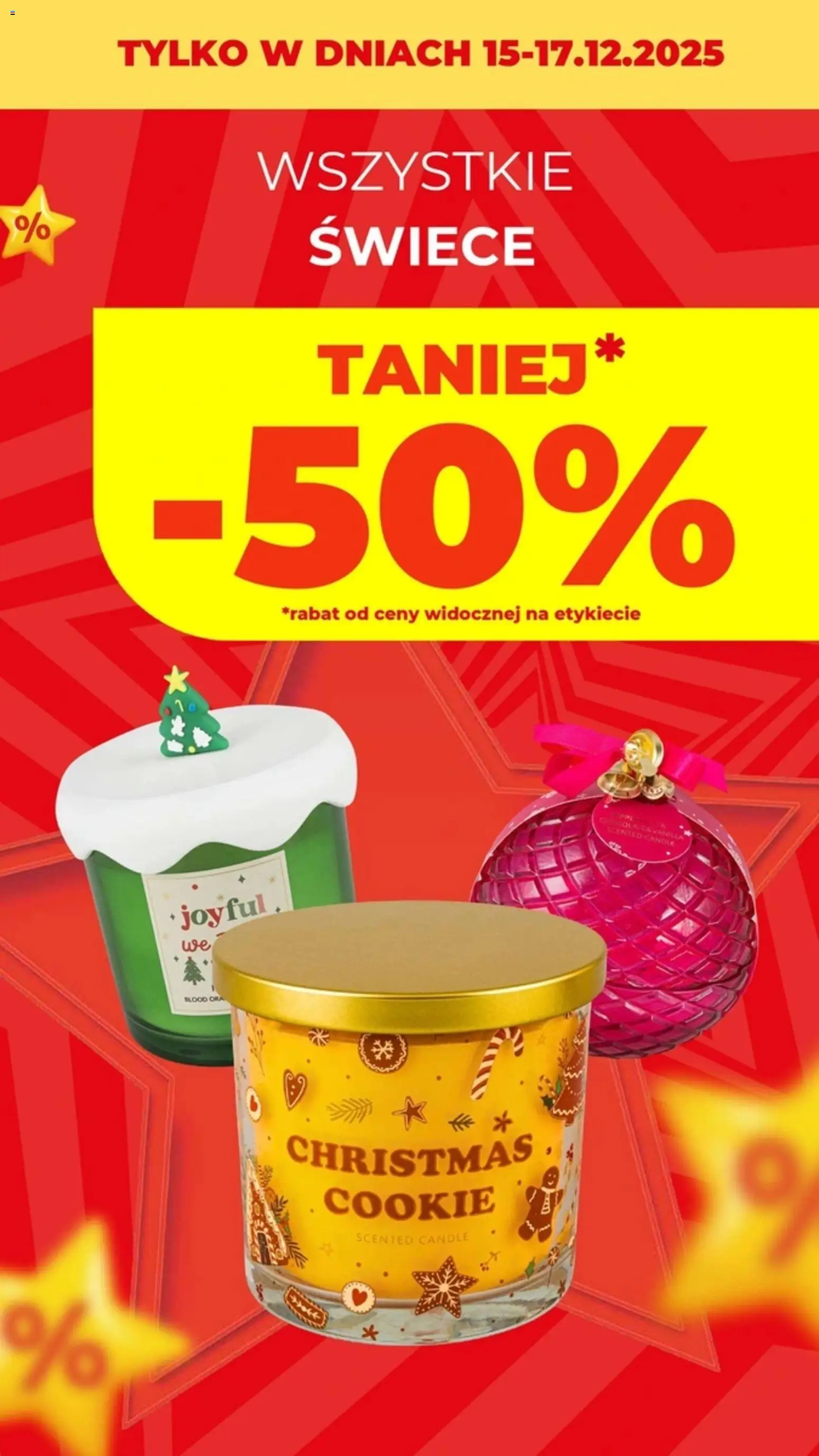 Dealz Gazetka - Jeszcze tańsze święta od 15.12.2025 | Strona: 5 | Produkty: Świece