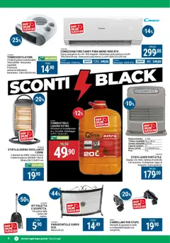 Anteprima del volantino CFadda Black Friday valido a partire dal 30.10.2025 | Pagina: 4 | Prodotti: Paletta, Stufa, Tanica, Condizionatore