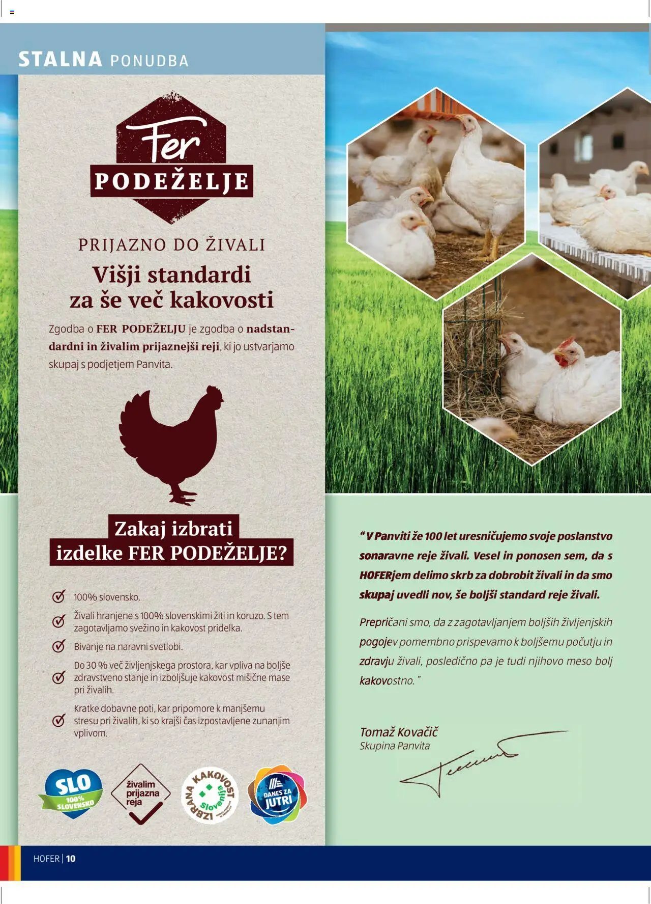 Hofer SI katalog | vrijedi od 18.09.2025 | Stranica: 10 | Proizvodi: Meso
