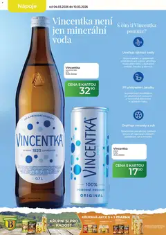 Náhled letáku Tamda Foods leták od 04.03.2026 | Strana: 18 | Produkty: Voda, Minerály, Vincentka