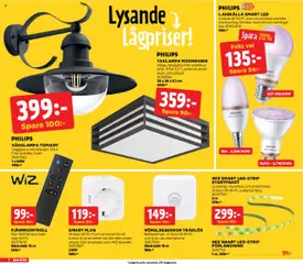 Jem & Fix reklamblad aktuell från 08.09.2025 | Sida: 2 | Produkter: Smartphone, Vägglampa, Ljuskälla, Wifi