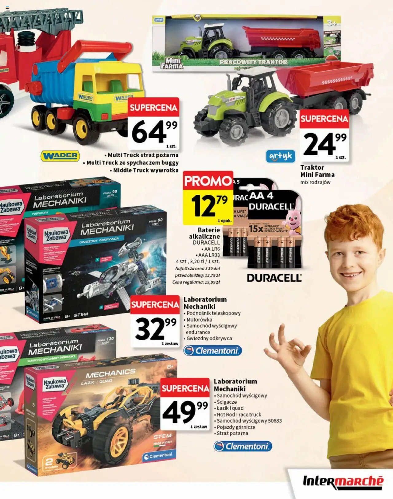Intermarche Gazetka - Dzień dziecka od 15.05.2025 | Strona: 3 | Produkty: Baterie