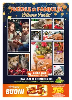 Anteprima del volantino Elite Supermercati Pet catalogo valido a partire dal 12.12.2025