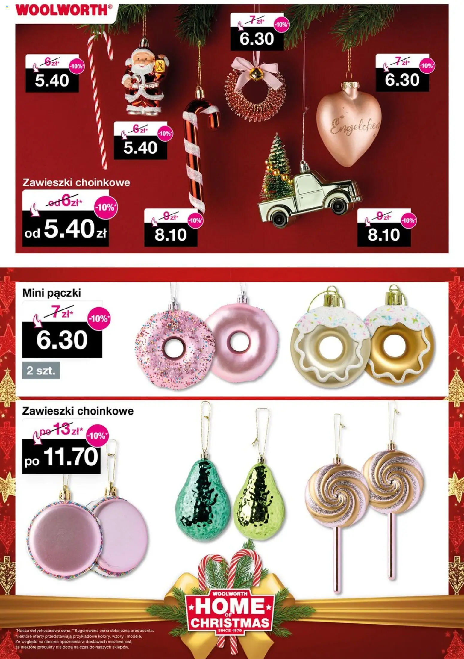 Woolworth Gazetka - Katalog świąteczny od 21.11.2025 | Strona: 13 | Produkty: Pączki