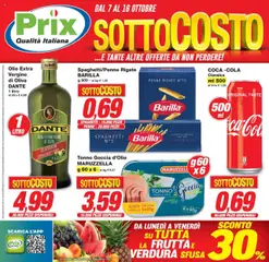 Anteprima del volantino Prix Vicenza catalogo valido a partire dal 07.10.2025