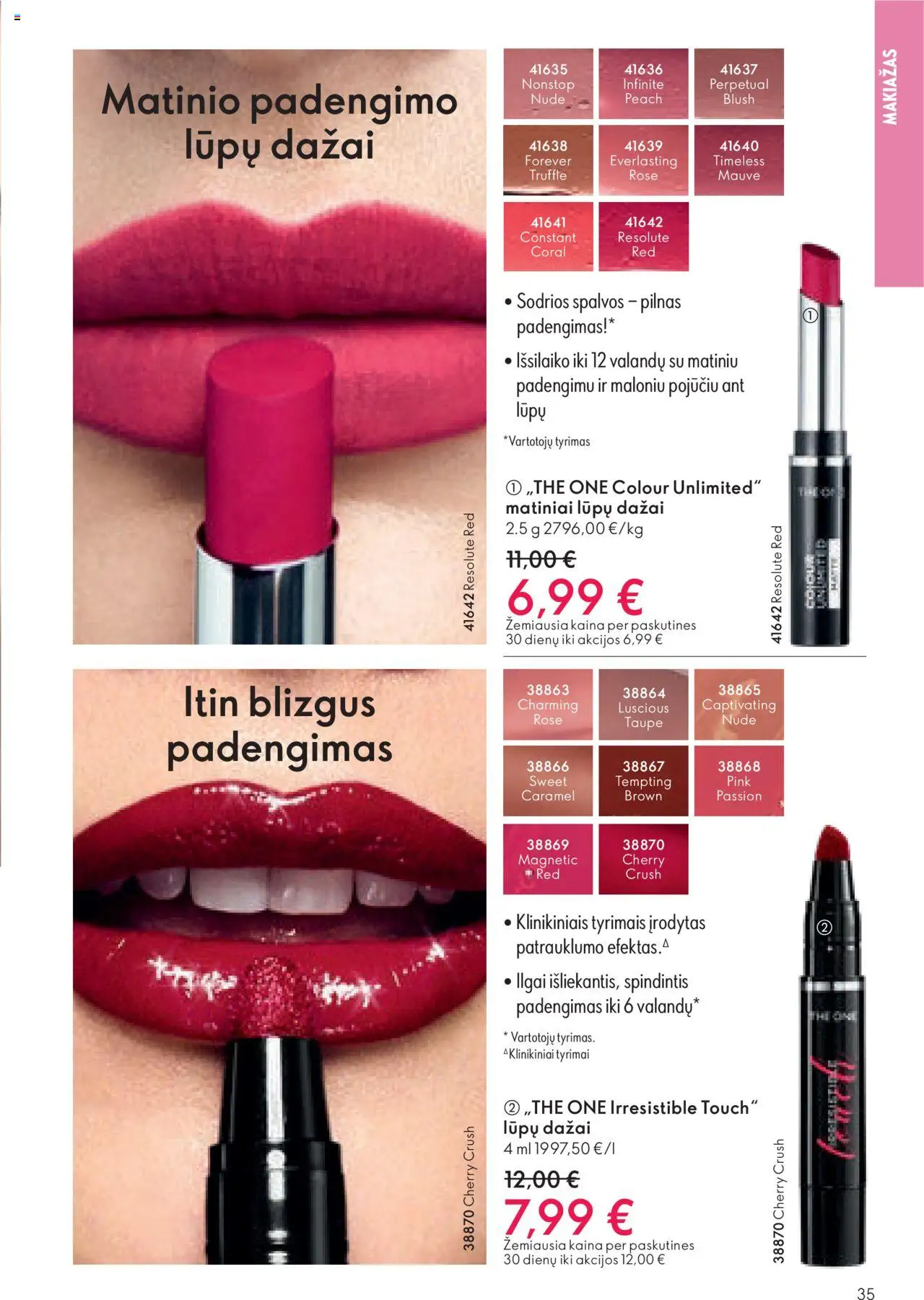 Oriflame akcijos nuo 29.10.2025 | Puslapis: 35 | Prekių: Tualetinis vanduo, Kremas, Kūno kremas