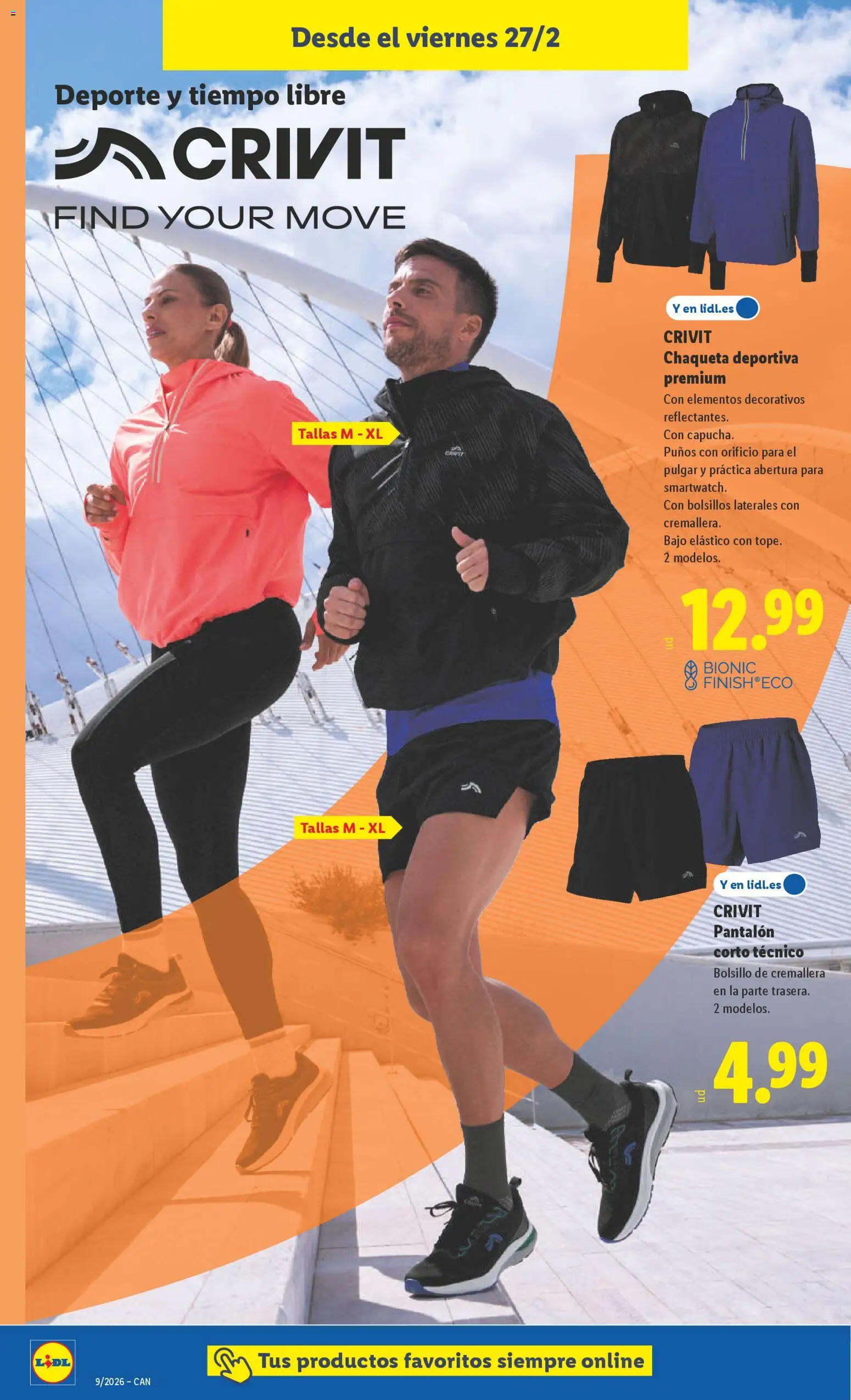 Lidl - Canarias │ válido desde el 23.02.2026 | Página: 10 | Productos: Chaqueta, Pantalón corto