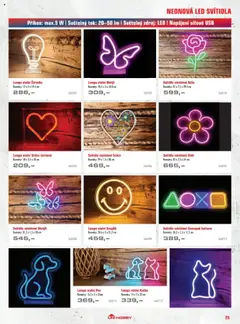 Náhled letáku Uni Hobby katalog - Osvětlení od 03.10.2025 | Strana: 25 | Produkty: USB, Lampa, Pes, LED