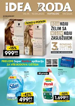 Roda katalog neprehrane - pregled Roda kataloga - važi od 06.09.2025