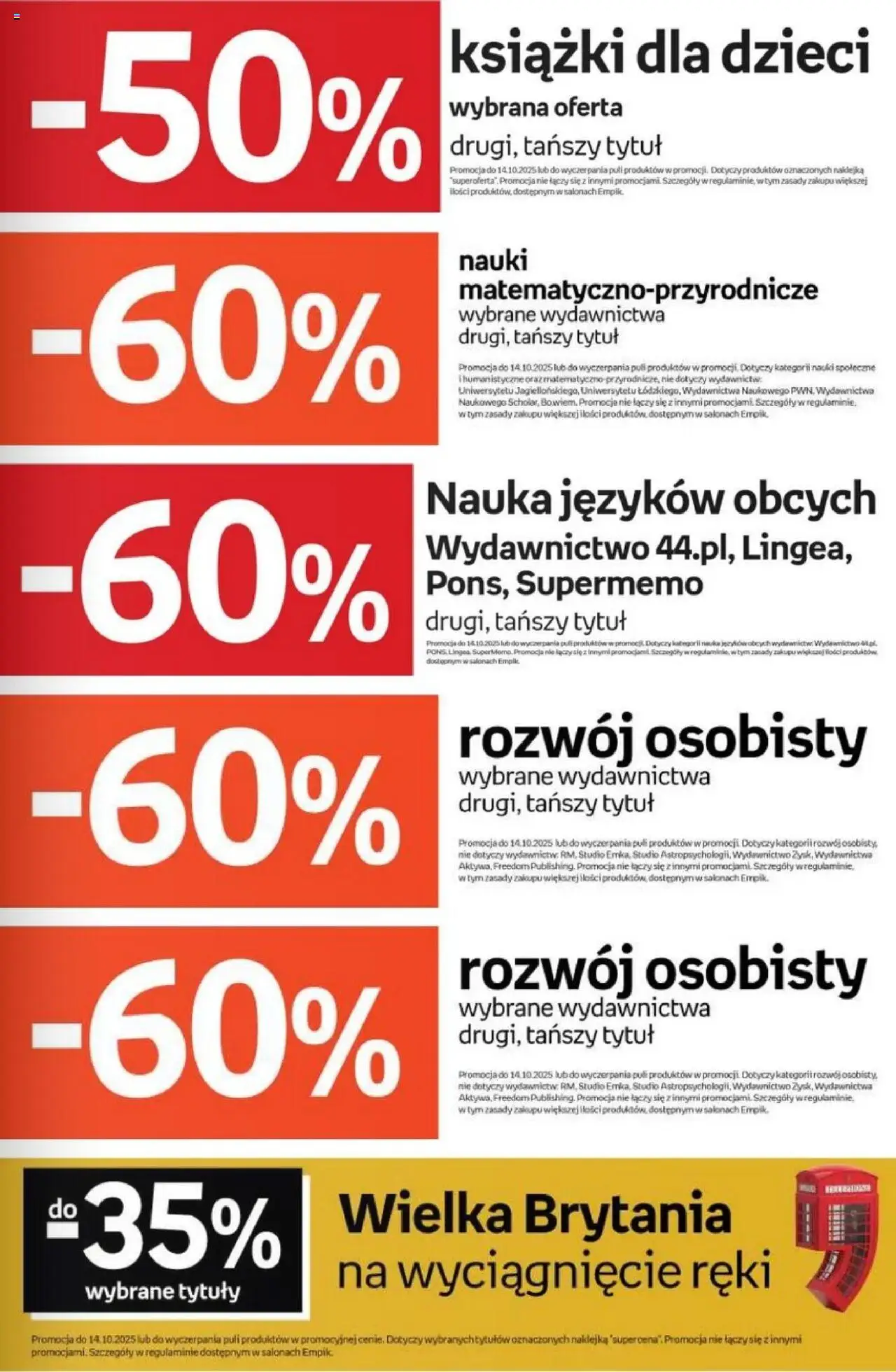 Empik promocje od 24.09.2025 | Strona: 145 | Produkty: Książki