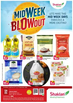 Preview of Shaklan - Midweek Blow Out - Behind Abu Hail Centre valid from 24.11.2025