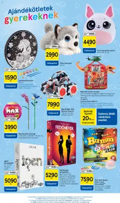 Tesco akciós ujság - amely érvényes a következő dátumtól: 21.08.2025 | Oldal: 15 | Termékek: PC, Játék, Plüss, Művirág