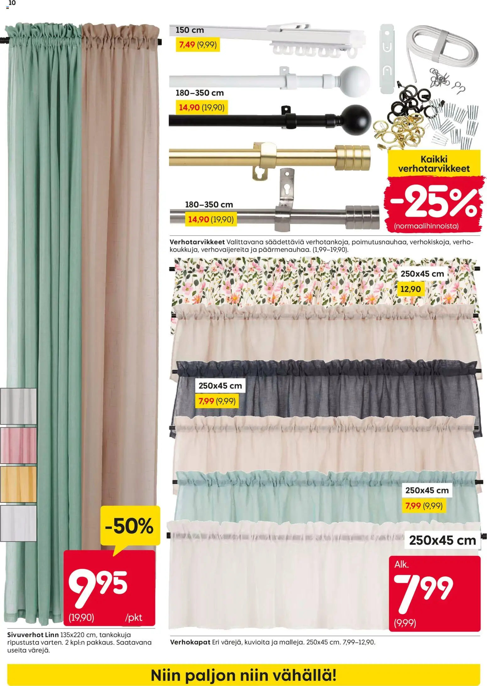Rusta tarjoukset – voimassa 23.02.2026 alkaen | Sivu: 10 | Tuotteet: Verho