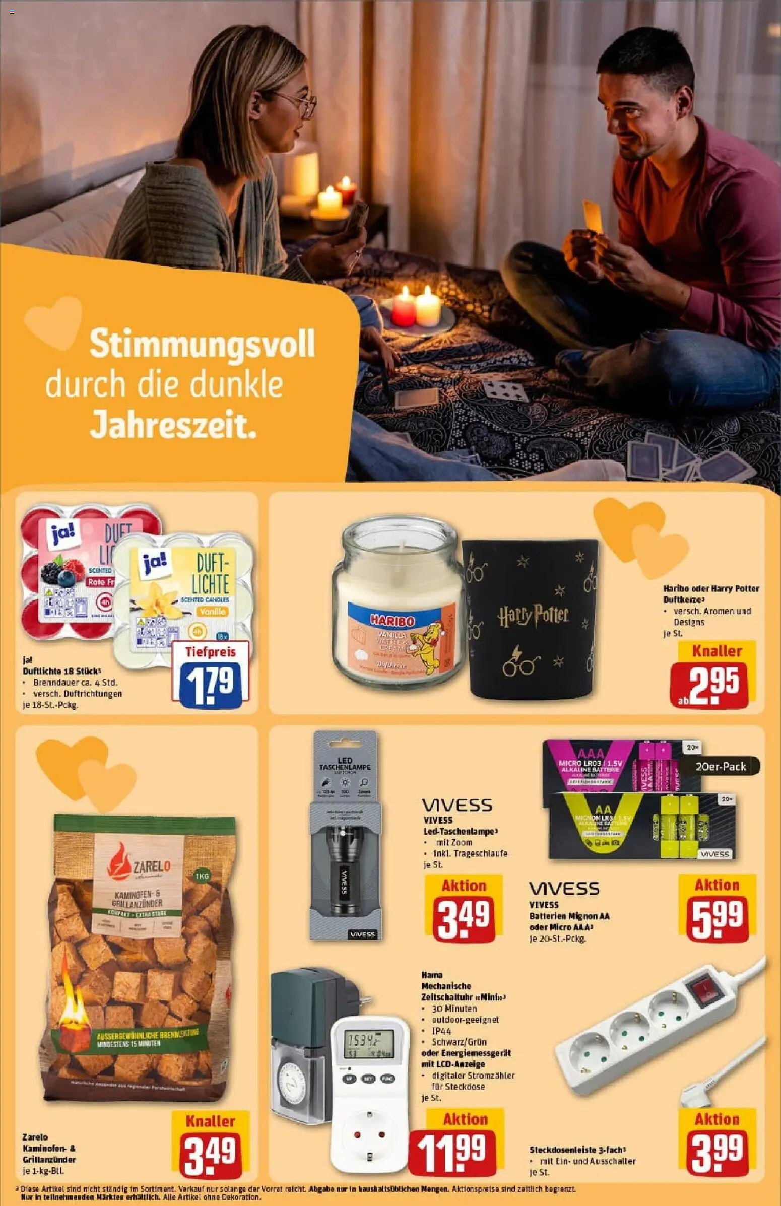 Rewe prospekt Wernigerode	 – gültig ab 26.10.2025 | Seite: 21 | Produkte: Haribo, Batterien, Steckdose, Duft