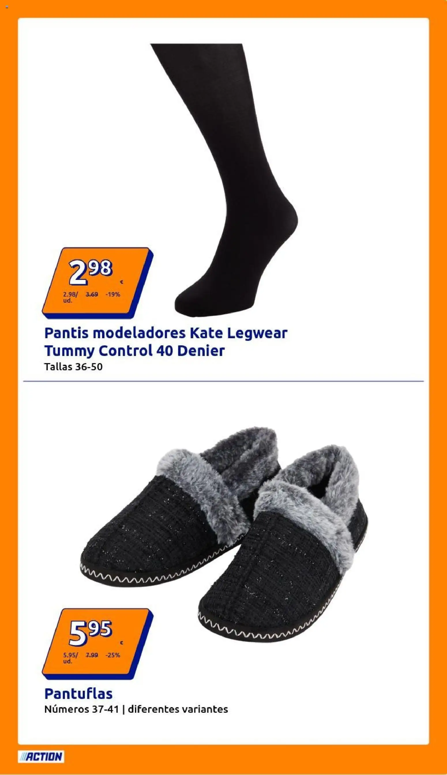 Action - Action ES week 45 2025 │ válido desde el 05.11.2025 | Página: 5 | Productos: Pantuflas