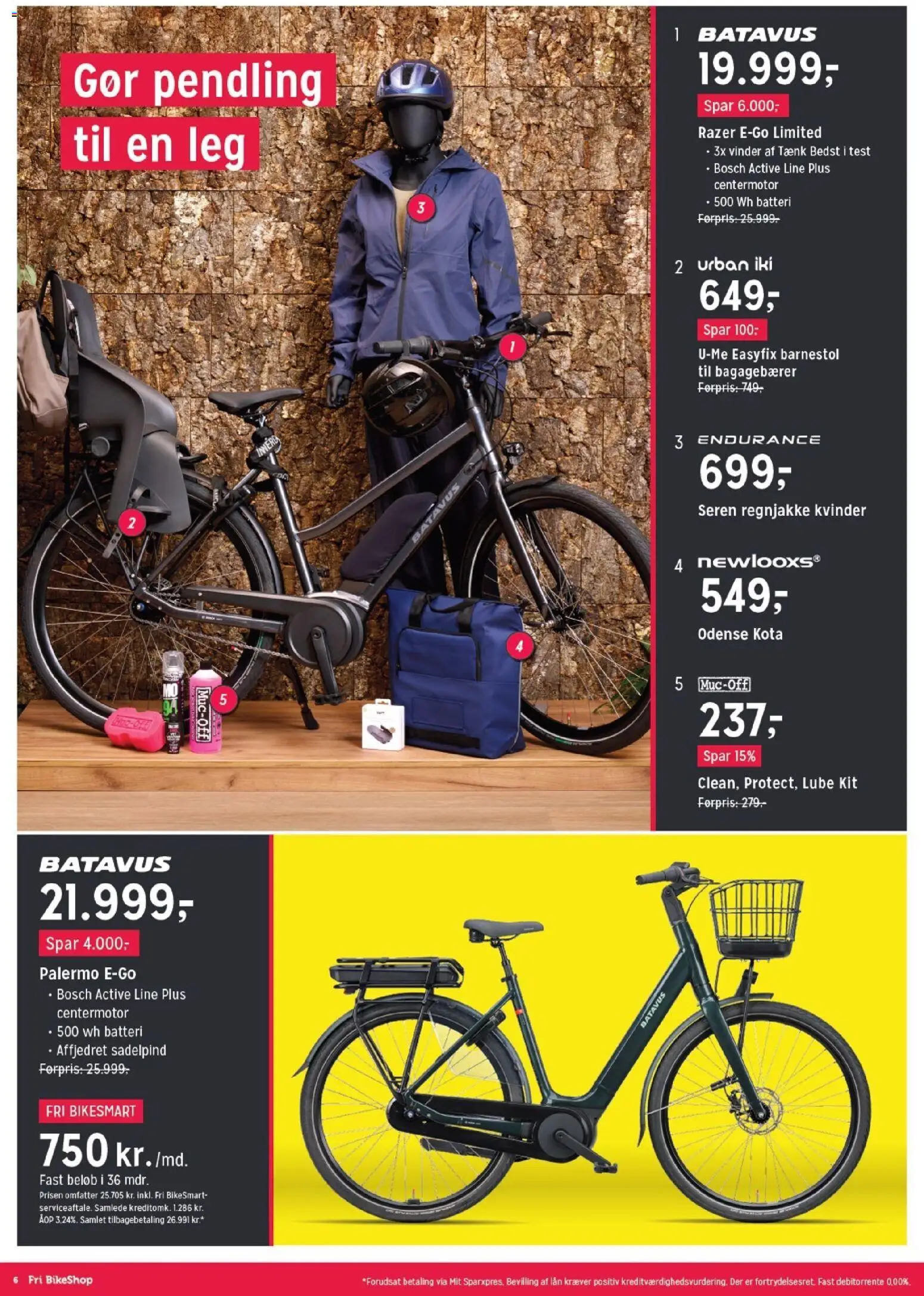 Fri BikeShop tilbudsavis – gyldig fra 29.12.2025 | Side: 6 | Produkter: Batteri