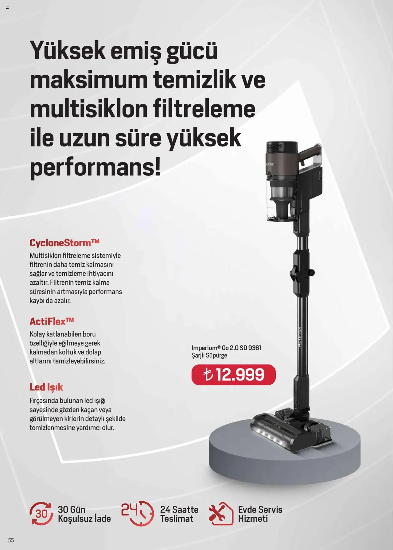 Arçelik Katalog - 01.10.2025 tarihinden itibaren geçerlidir | Sayfa: 55 | Ürünler: Koltuk