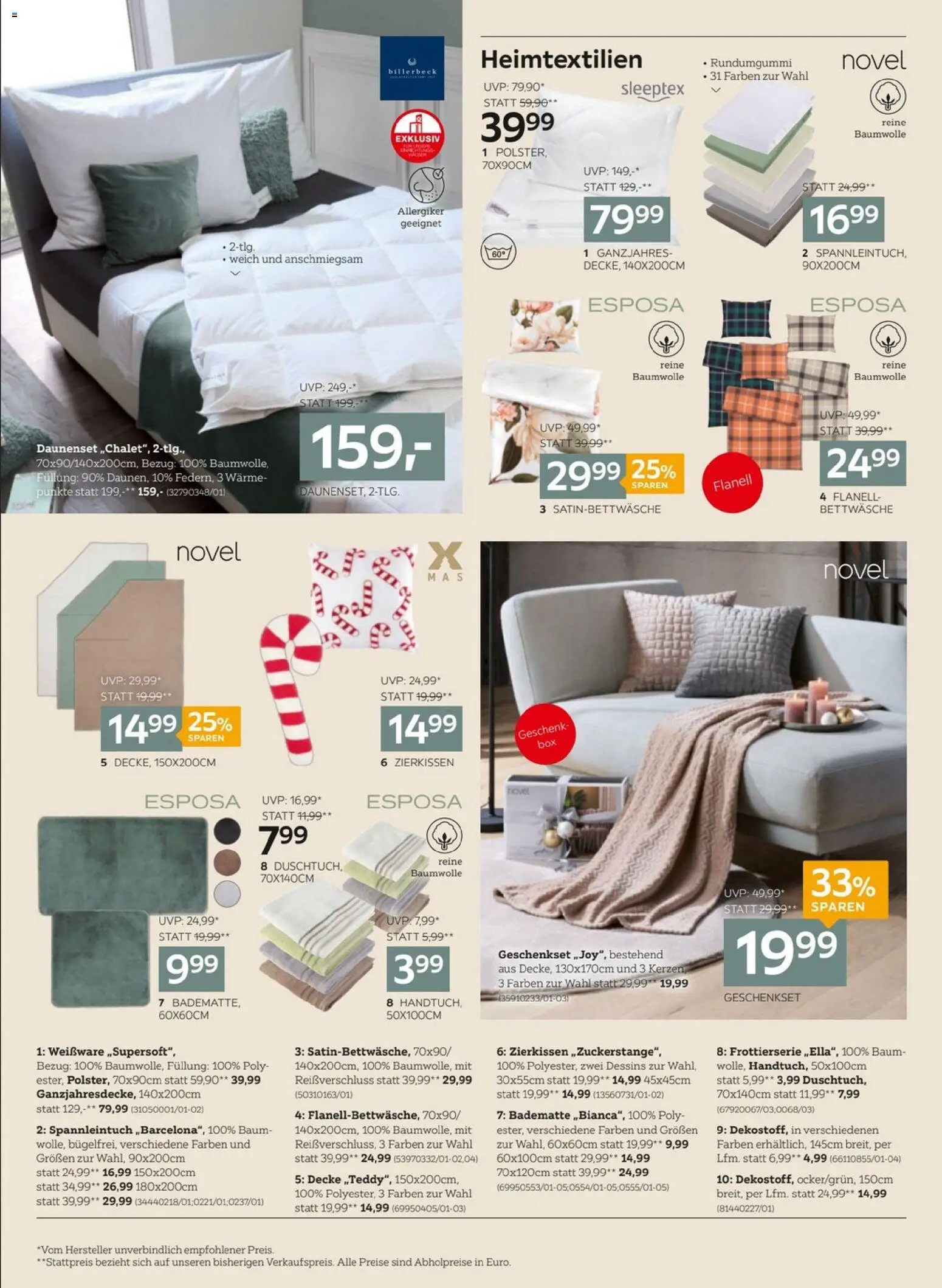 XXXLutz Jubiläumsangebote gültig ab 25.11.2025 | Seite: 4 | Produkte: Decke