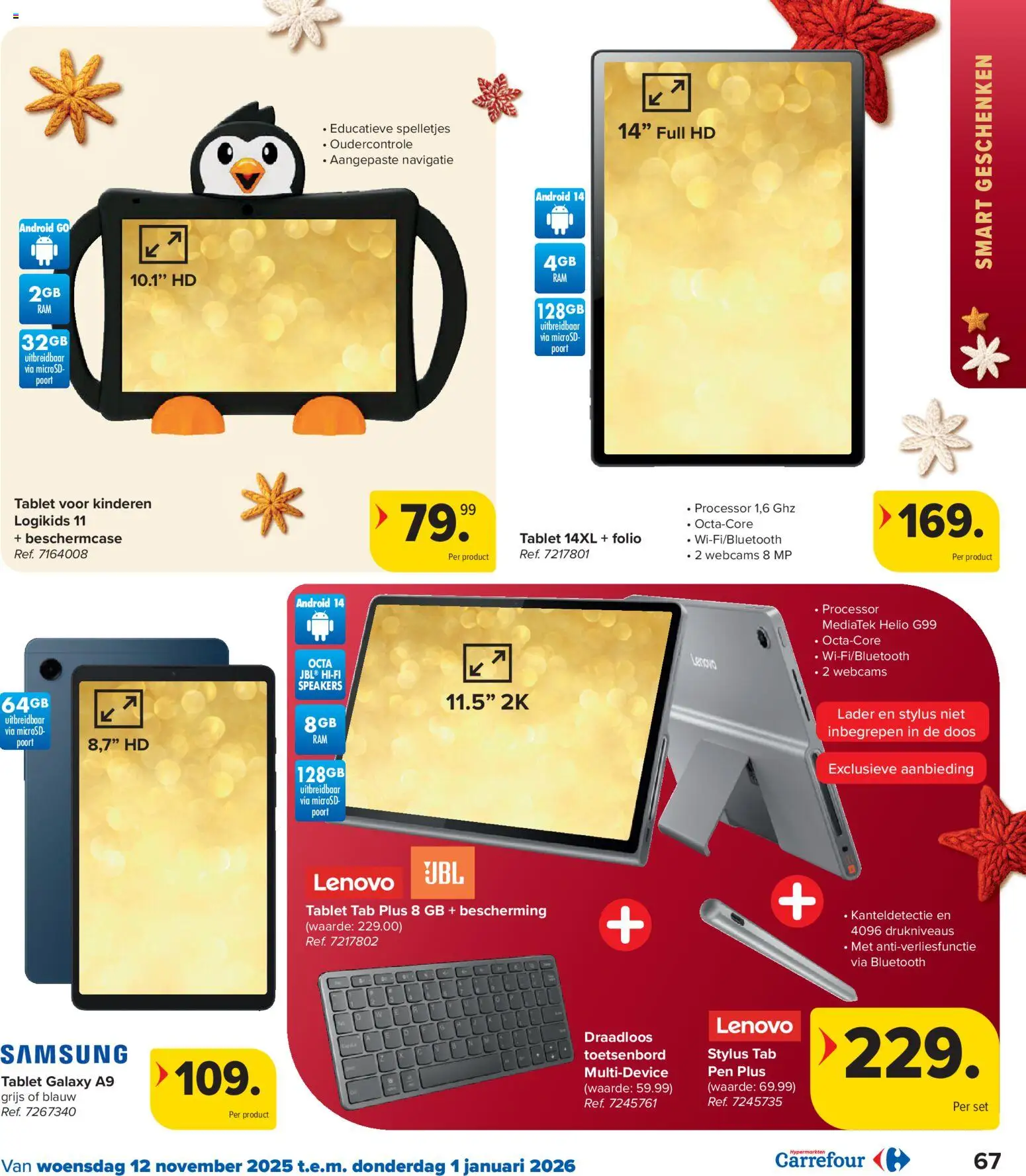 {H1} | Pagina: 67 | Producten: Tablet, Navigatie, Bluetooth, Pen