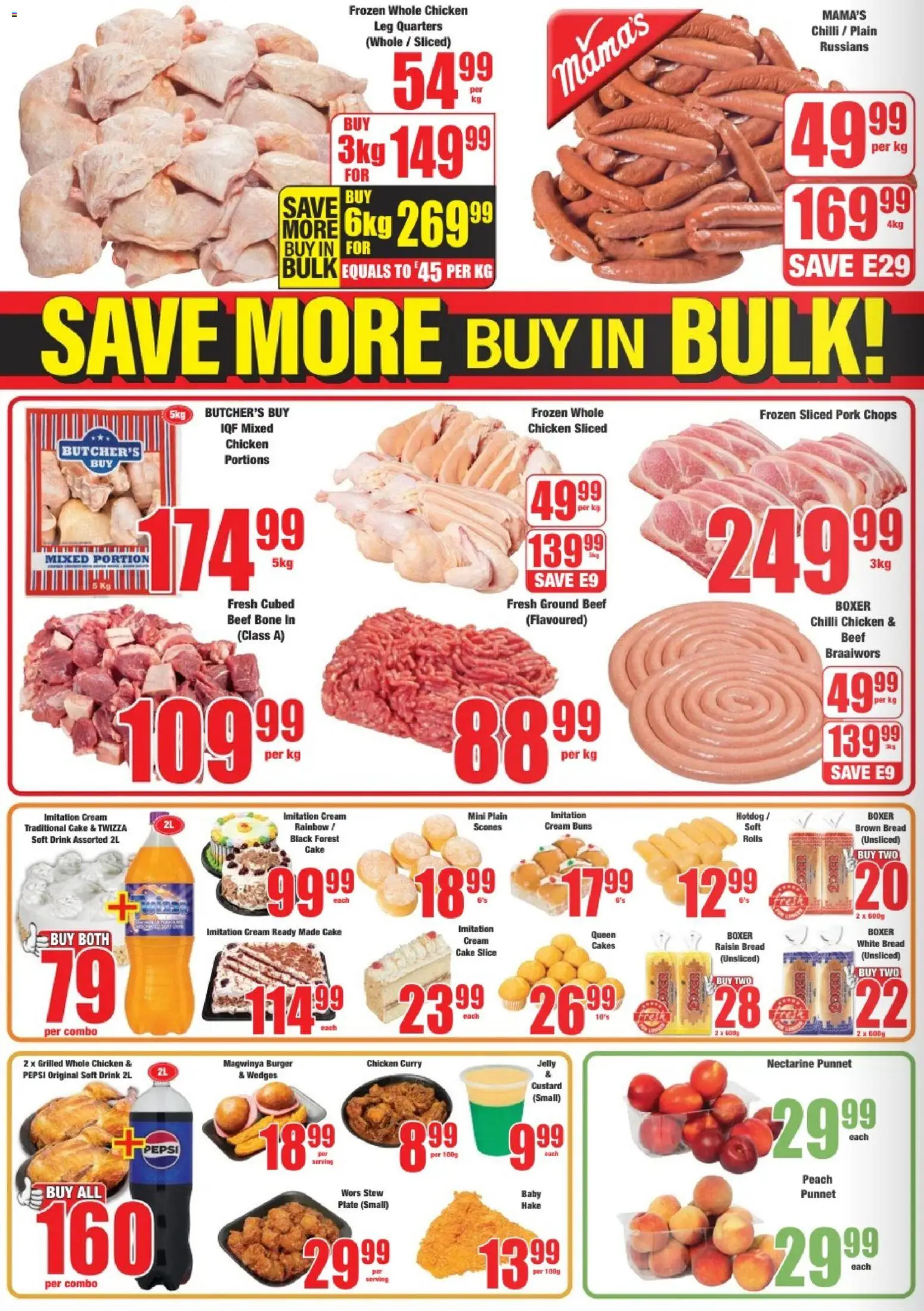 New Boxer catalogue – valid from 10.11.2025 | Page: 2 | Products: Custard, Beef, Peach, Chilli