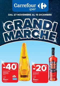 Anteprima del volantino Carrefour Iper - Grandi Marche - Roma catalogo valido a partire dal 27.11.2025