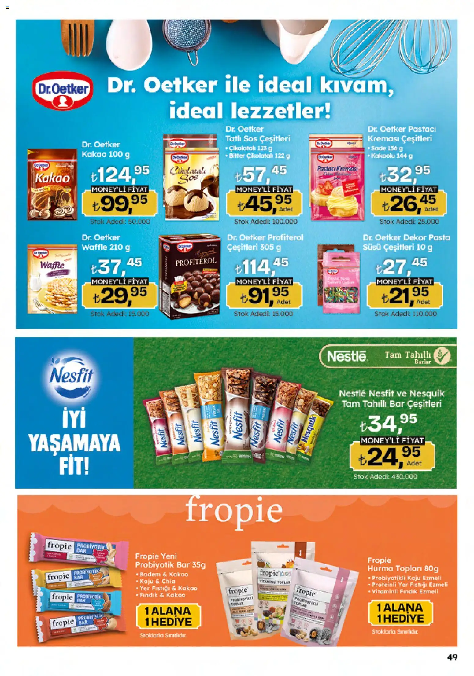 Migros Katalog - 5M Migroskop Dijital - 29.01.2026 tarihinden itibaren geçerlidir | Sayfa: 49 | Ürünler: Toplar, Badem, Sos, Hurma