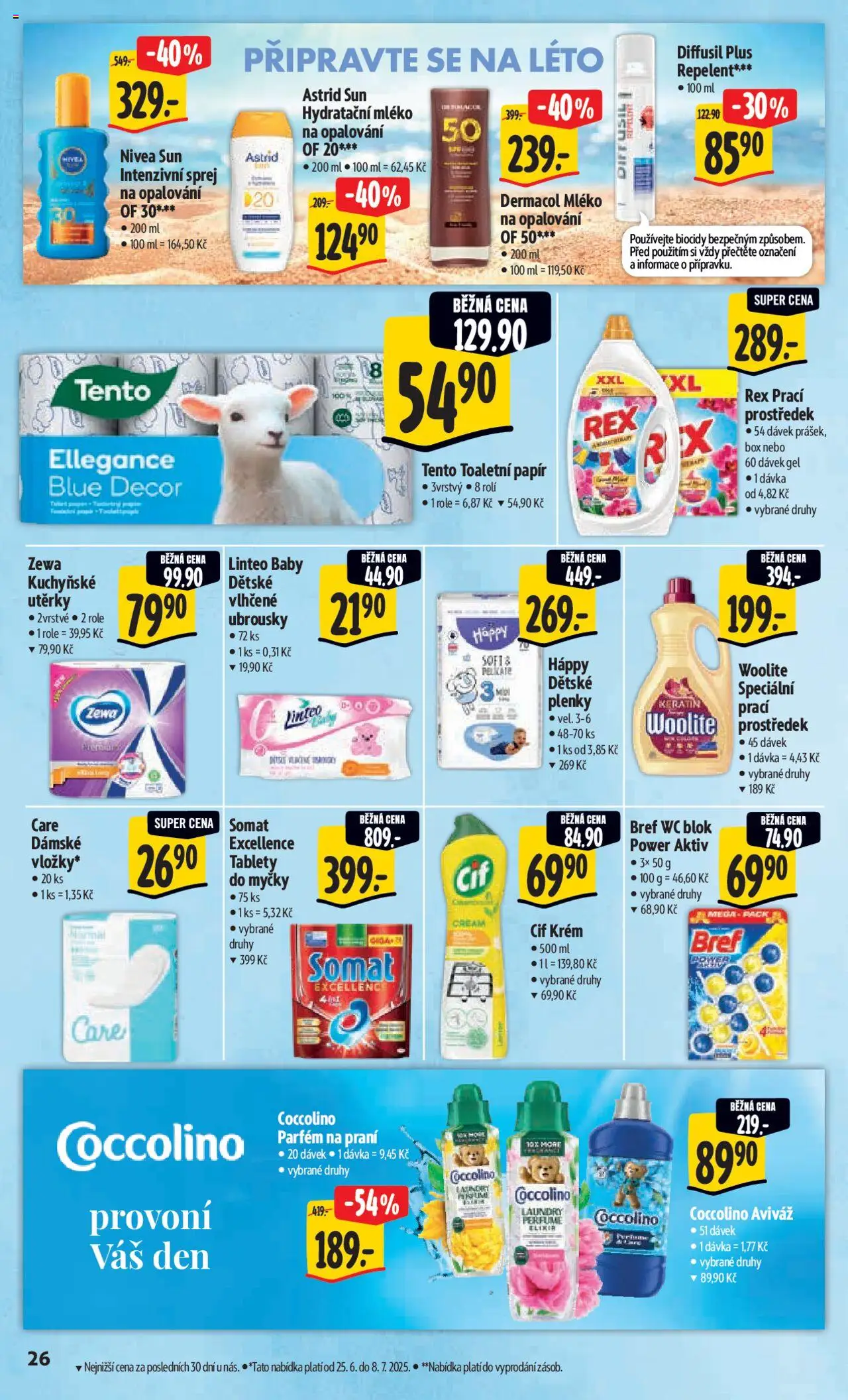 Albert leták - Hypermarket od 25.06.2025 | Strana: 35 | Produkty: Wc blok, PC, Ubrousky, Cif
