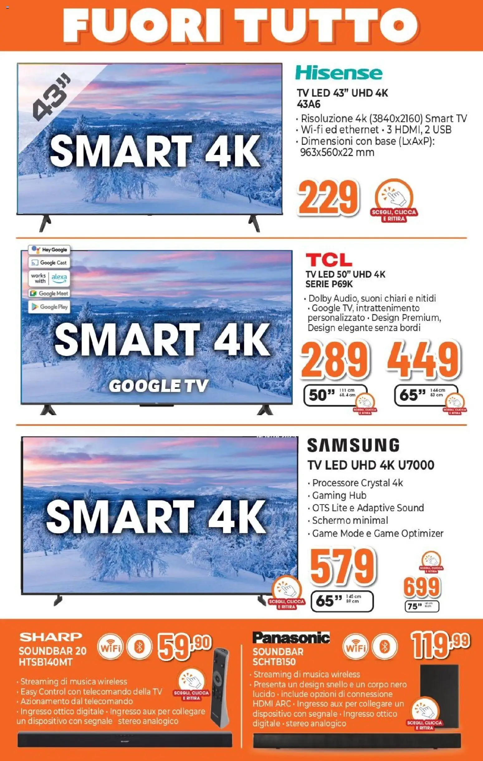 Volantino Expert del 27.12.2025 | Pagina: 24 | Prodotti: Schermo, smart TV, Soundbar, USB