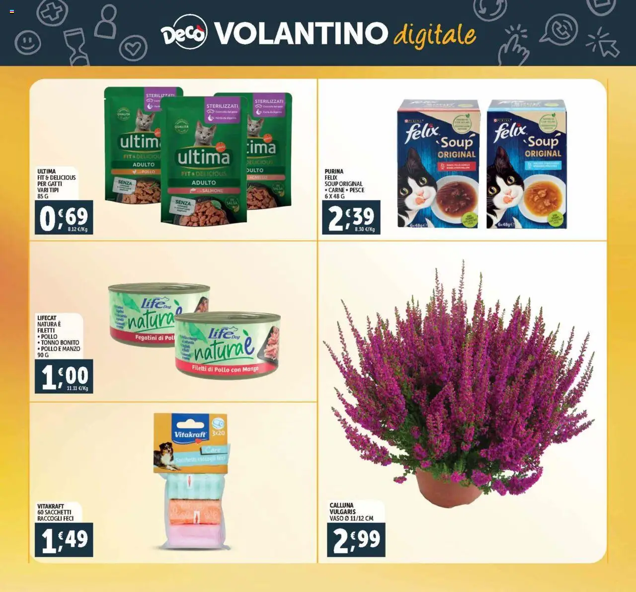 Volantino Decò del 03.10.2025 | Pagina: 38 | Prodotti: Salmone, Manzo, Tonno, Agnello