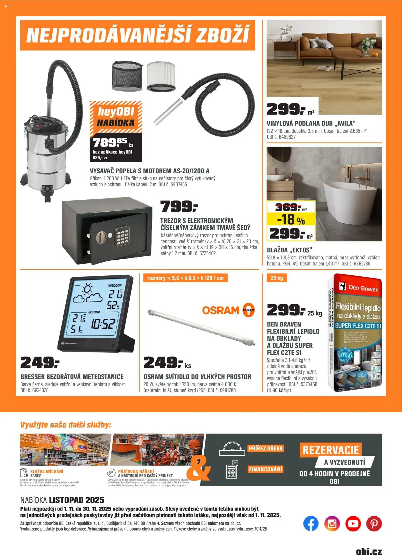 OBI leták od 01.11.2025 | Strana: 22