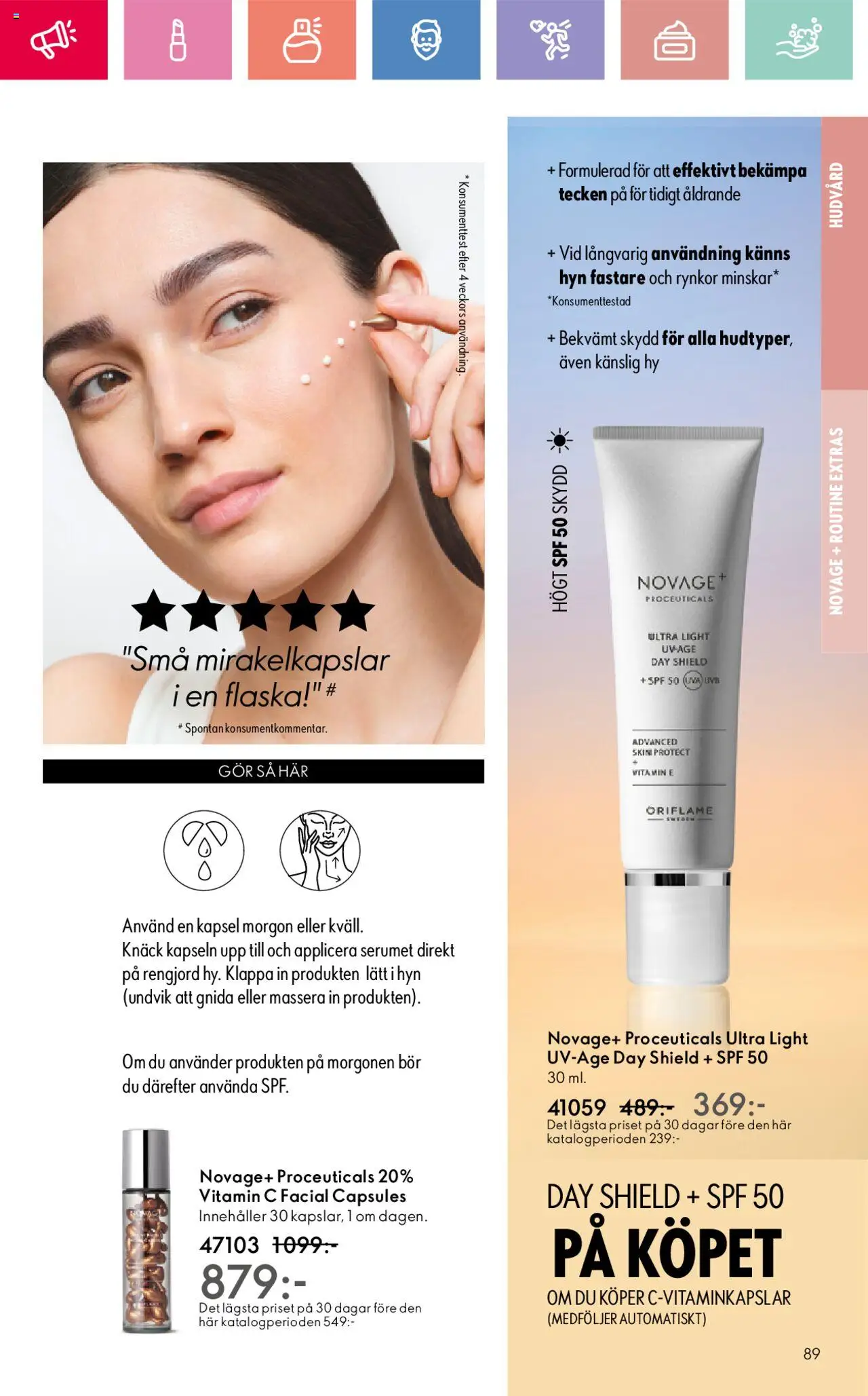 Oriflame reklamblad aktuell från 24.08.2025 | Sida: 89