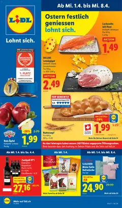 Lidl aktionen ab 01.04.2026 gültig
