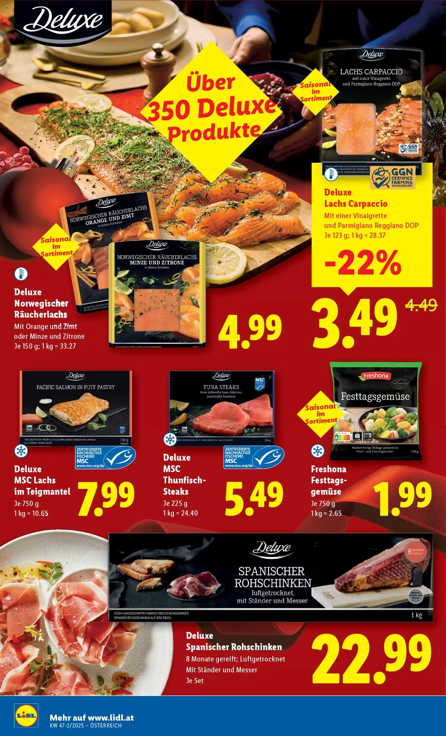 Lidl - Black Friday gültig ab 20.11.2025 | Seite: 10 | Produkte: Gemüse, Zitrone, Fisch