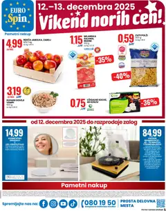 Eurospin katalog akcije – veljaven od 11.12.2025 | Stran: 16 | Izdelki: Baterija, Audio, Mp3, Ogledalo