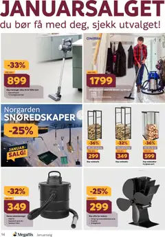 Forhåndsvisning av Megaflis kundeavis gyldig fra 02.01.2026 | Side: 14