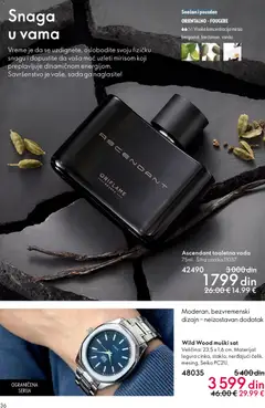 Oriflame katalog Februar 2026 - pregled Oriflame kataloga - važi od 28.01.2026 | Strana: 36 | Proizvode: Toaletna voda, Voda