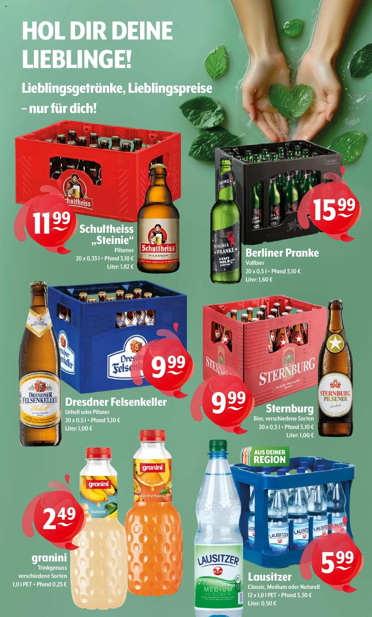 Getränke Hoffmann - Brandenburg – gültig ab 20.04.2026 | Seite: 9 | Produkte: Berliner, Granini