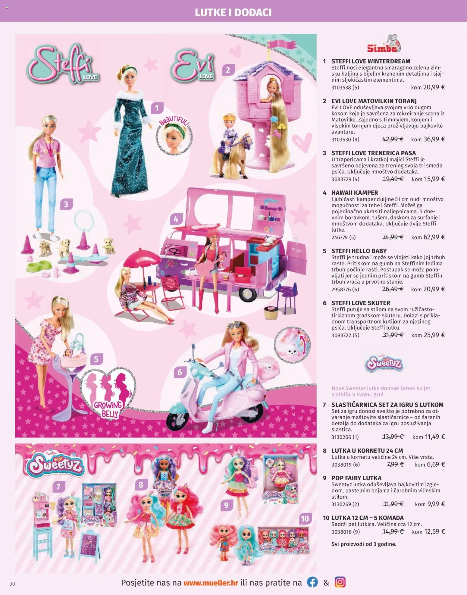 Müller katalog | vrijedi od 01.12.2025 | Stranica: 30 | Proizvodi: Lutka, Lutke