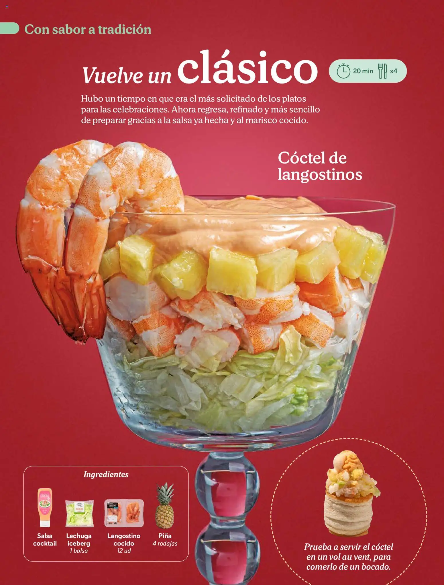 Catálogo Mercadona - Navidad 2025 │ válido desde el 02.12.2025 | Página: 16 | Productos: Κρεμάστρα, Piña, Bolsa, Langostino