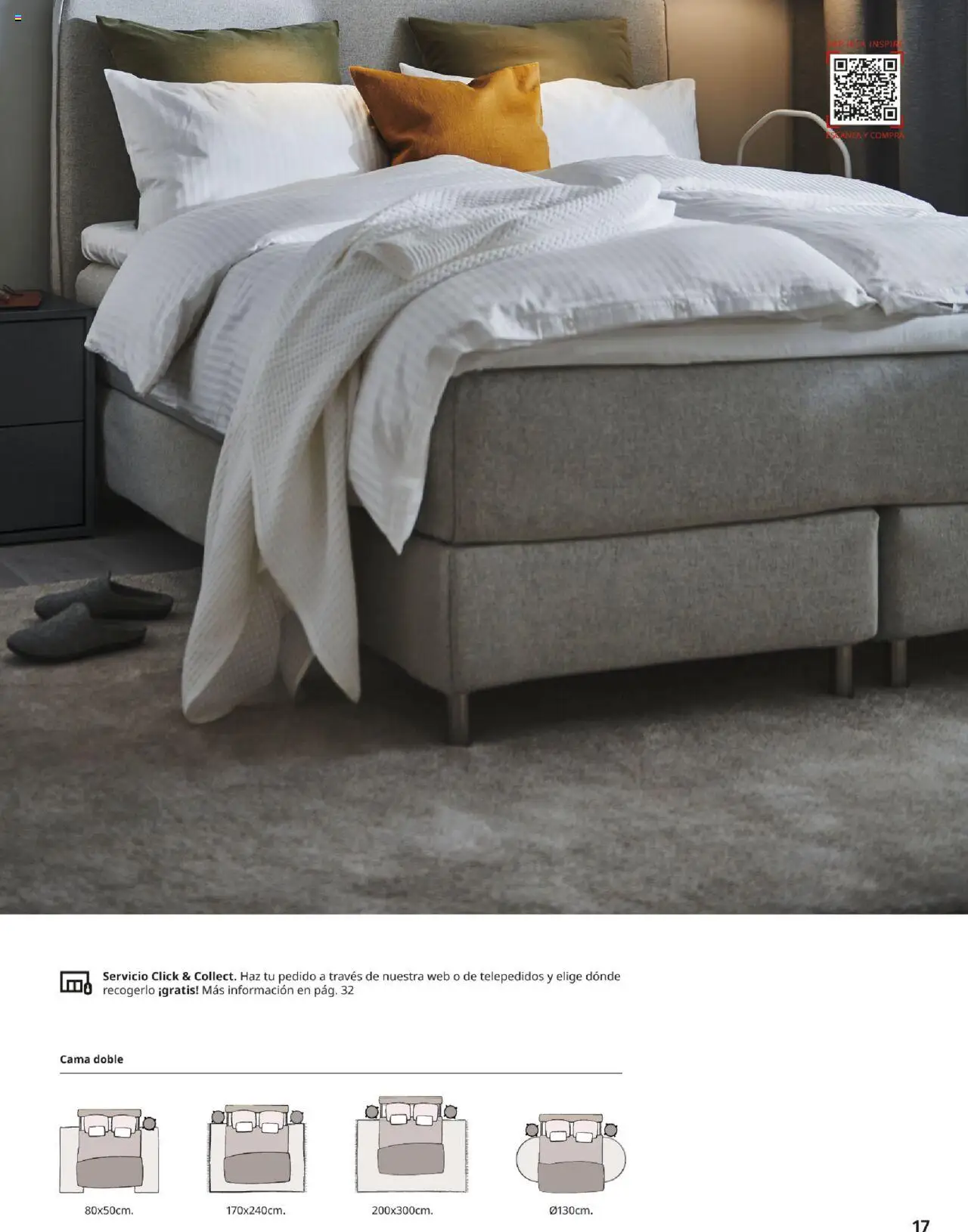 Catálogo IKEA Alfombras │ válido desde el 04.02.2025 | Página: 17 | Productos: Cama
