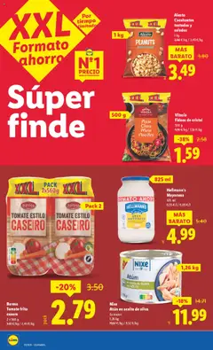 Lidl catálogo MAD │ válido desde el 28.07.2025 | Página: 16 | Productos: Aceite, Fideos, Aceite de oliva, Οθόνη προβολής