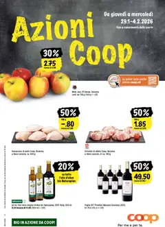 Coop - Una settimana di azioni ab 29.01.2026 gültig