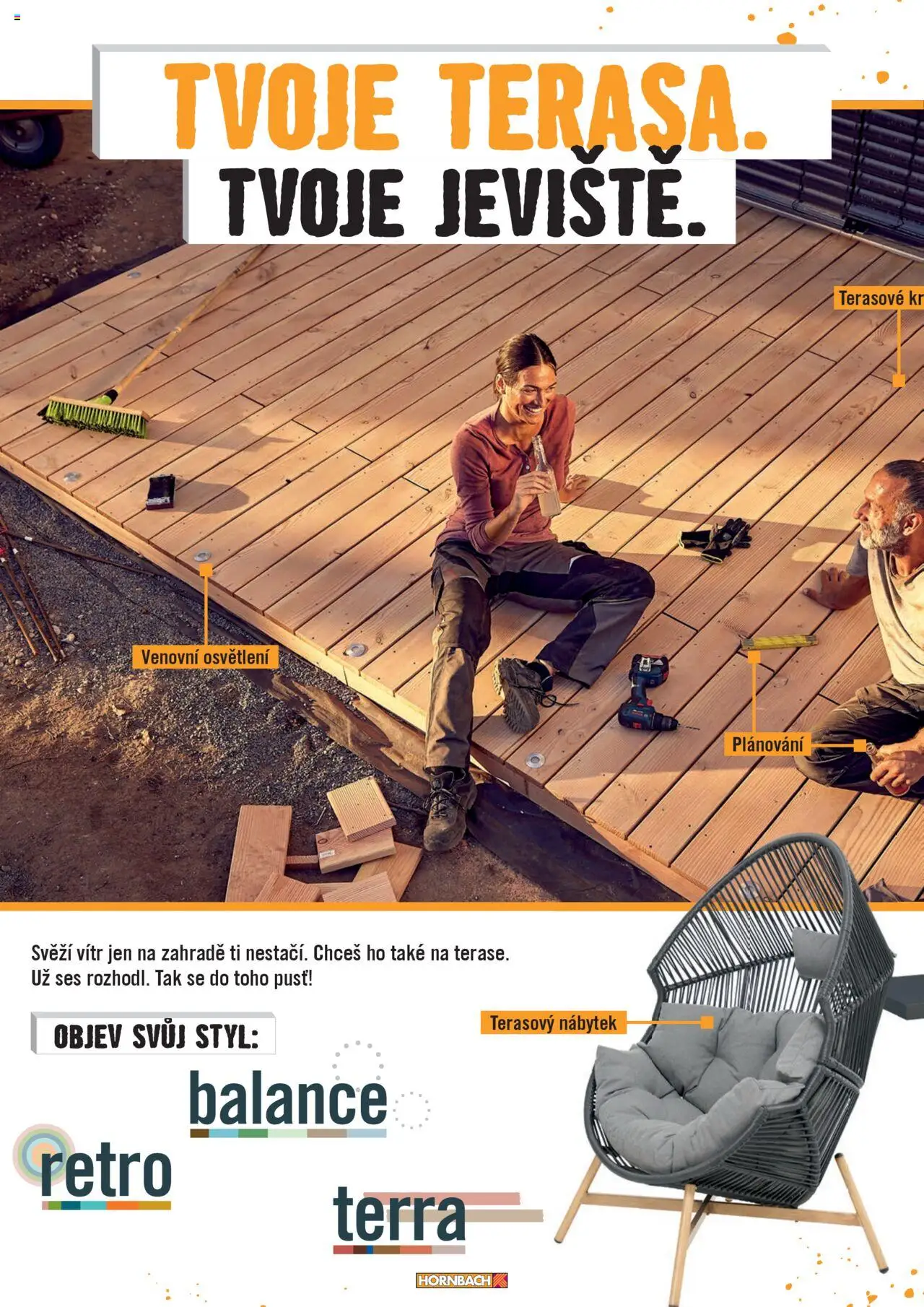 HORNBACH leták - Terasa od 13.08.2025 | Strana: 2 | Produkty: Nábytek