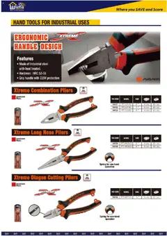 New Laduma Hardware catalogue – valid from 01.06.2024 | Page: 18 | Products: Combination pliers