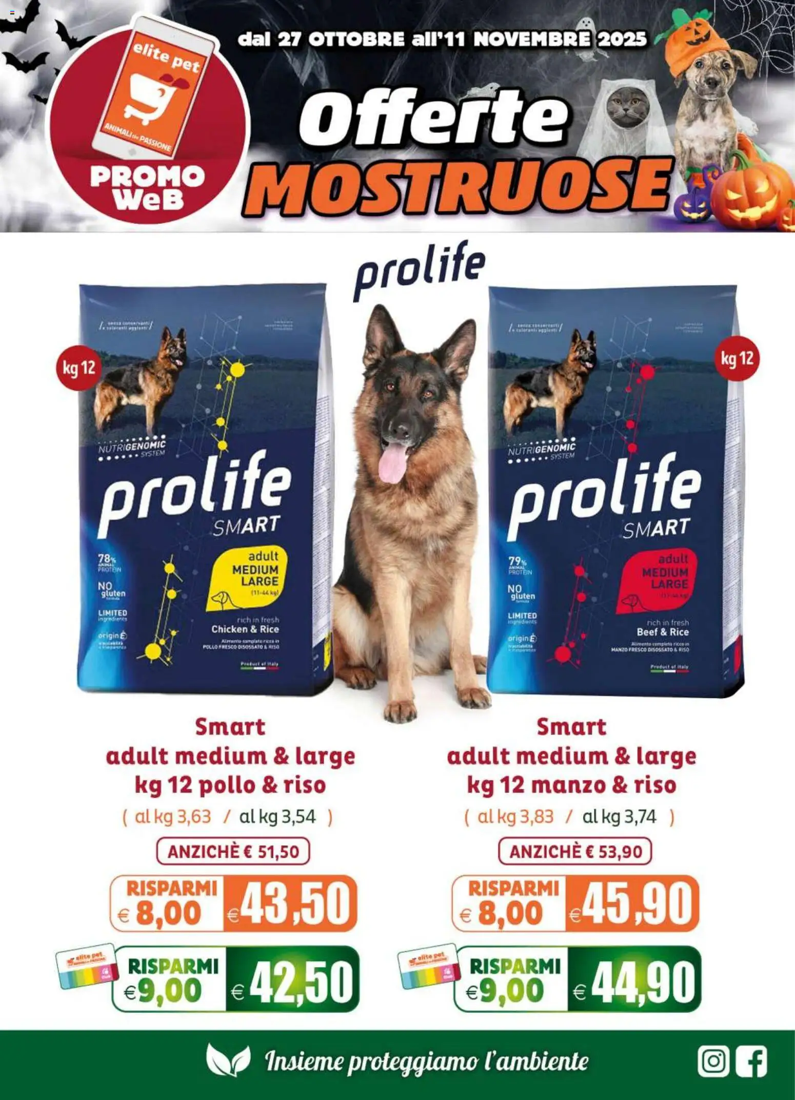 Volantino Elite Supermercati del 27.10.2025 | Pagina: 3 | Prodotti: Pollo, Riso, Manzo