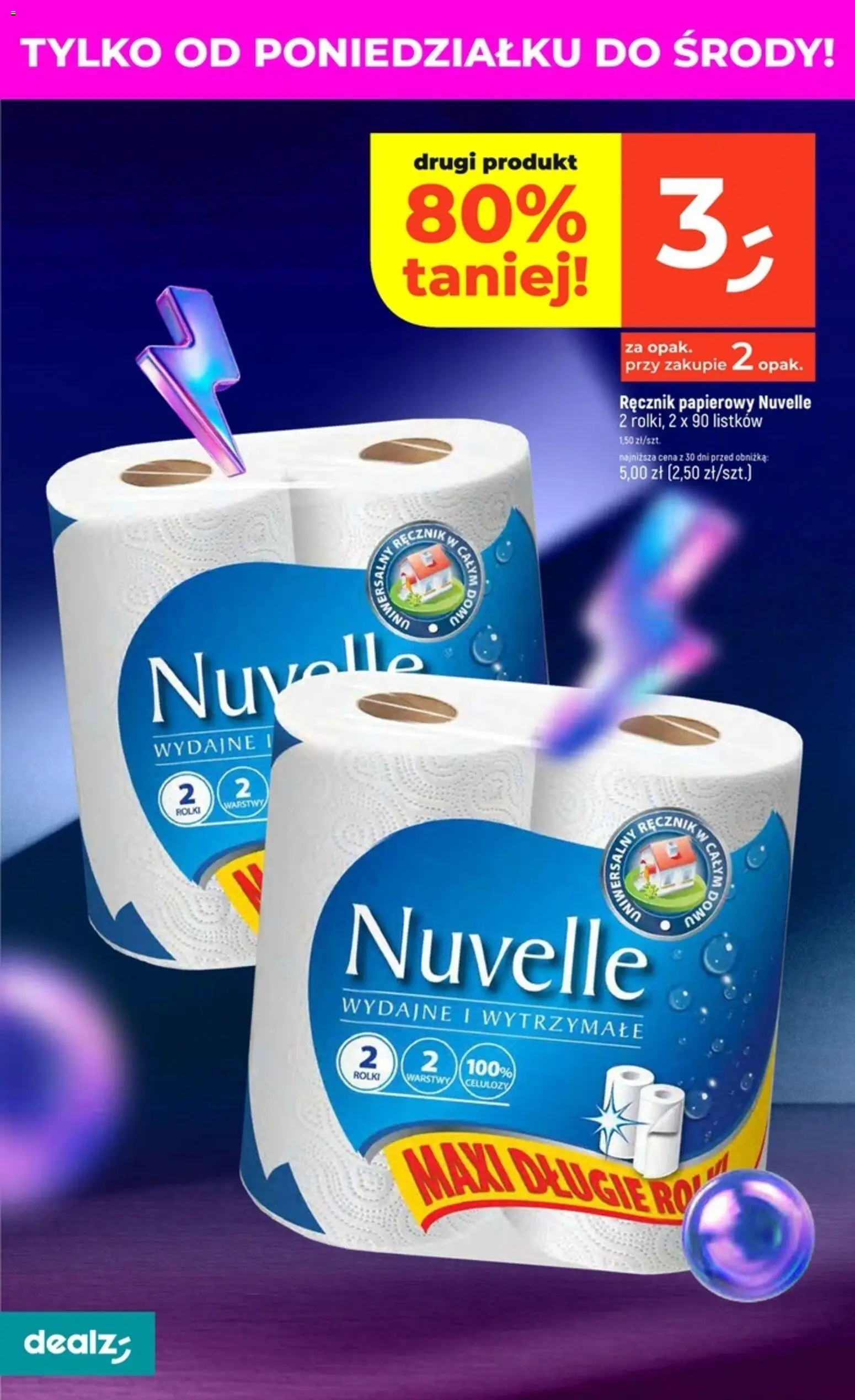 Dealz Gazetka od 30.10.2025 | Strona: 42 | Produkty: Rolki, Ręcznik papierowy