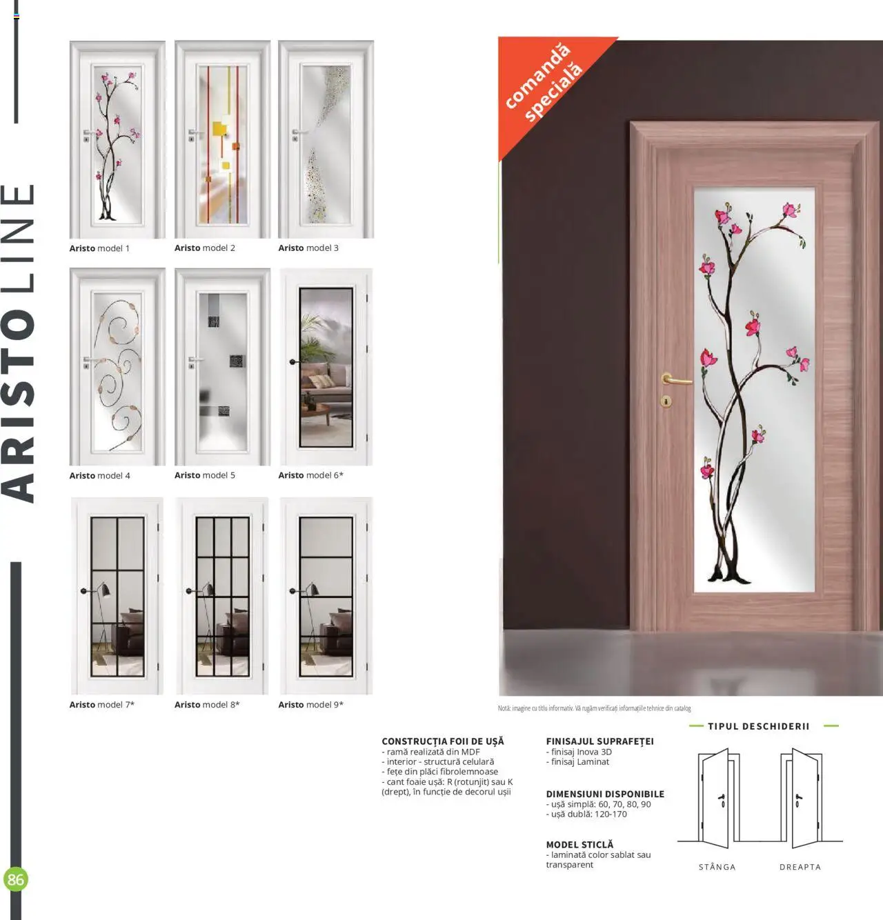 Noul catalog Proges – valabil de la 01.08.2025 | Pagină: 86 | Produse: Ușă