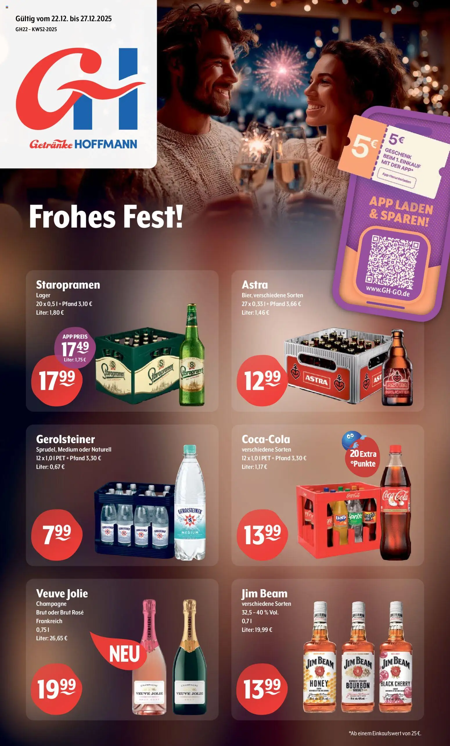 Getränke Hoffmann - Nordrhein - Westfalen – gültig ab 22.12.2025 | Seite: 1