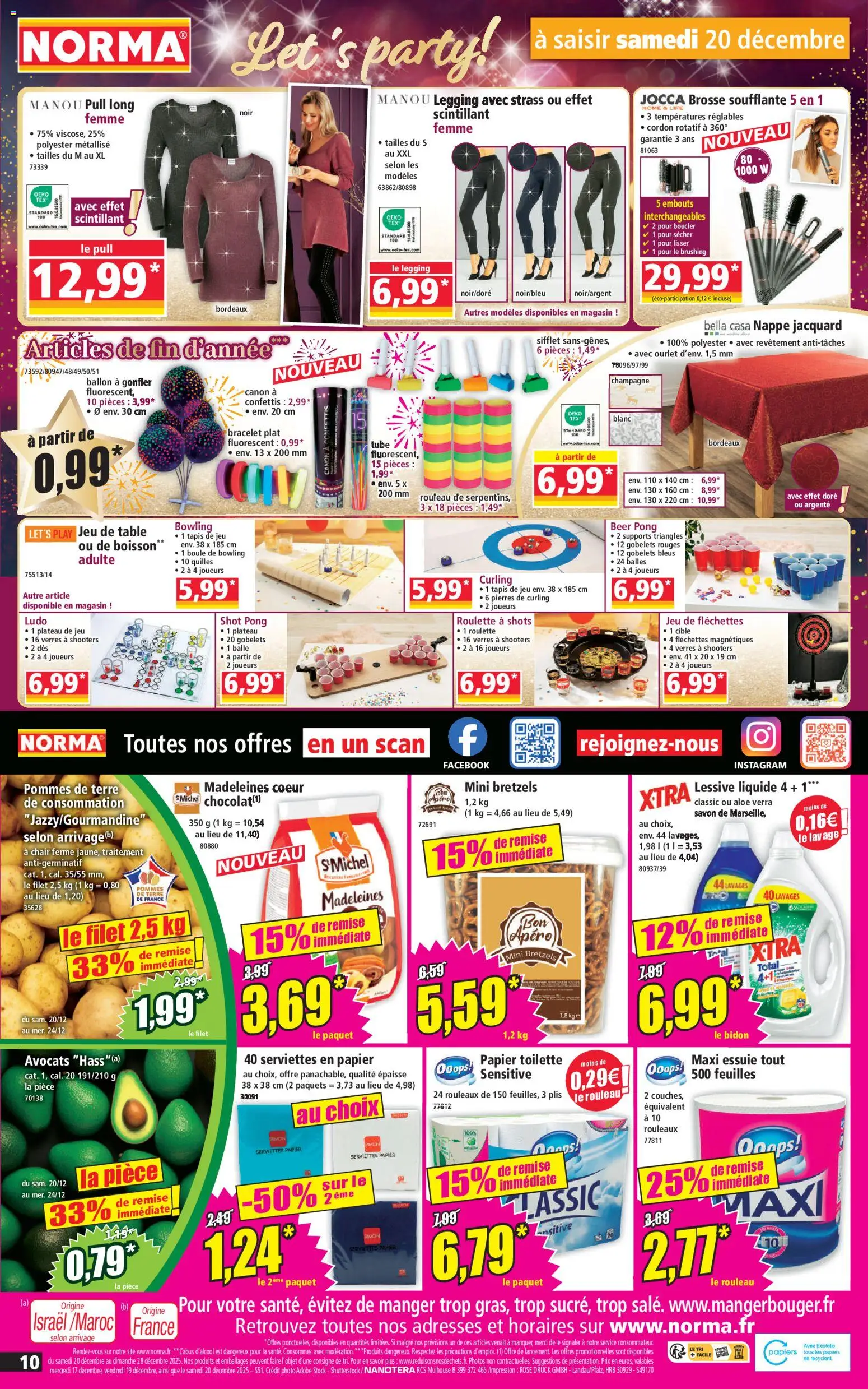 {H1} | Page: 10 | Produits: Avocats, Lessive Liquide, Champagne, Bracelet